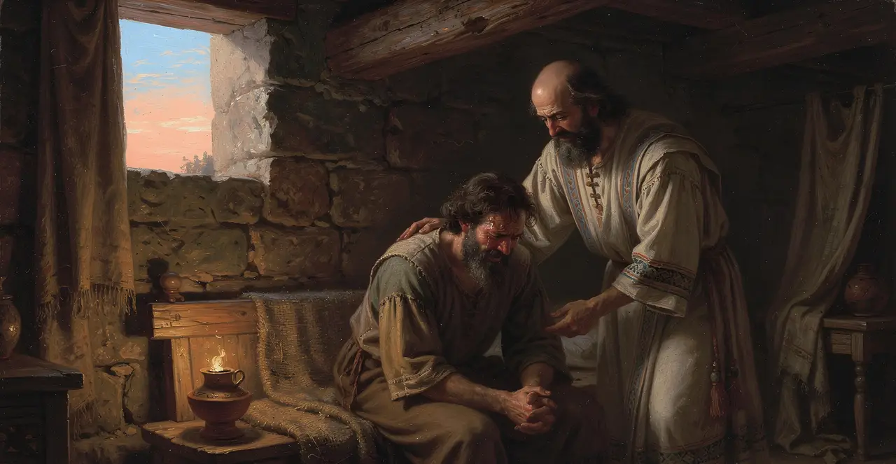 1 Samuel 30:4-7 — 1 Samuel, oil painting · TruthPrints