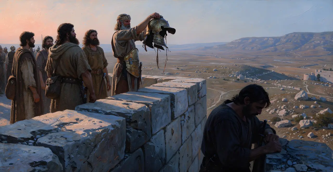 1 Samuel 31:9-12 — 1 Samuel, oil painting · TruthPrints