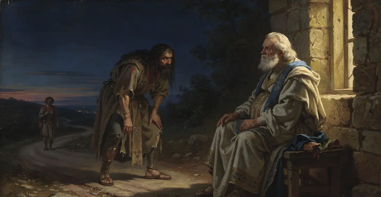 1 Samuel 4:12-15 — 1 Samuel, oil painting · TruthPrints