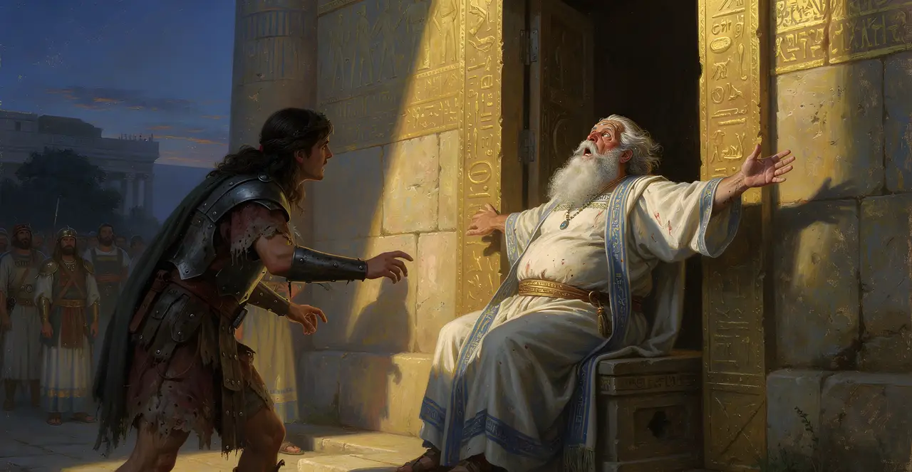 1 Samuel 4:16-18 — 1 Samuel, oil painting · TruthPrints