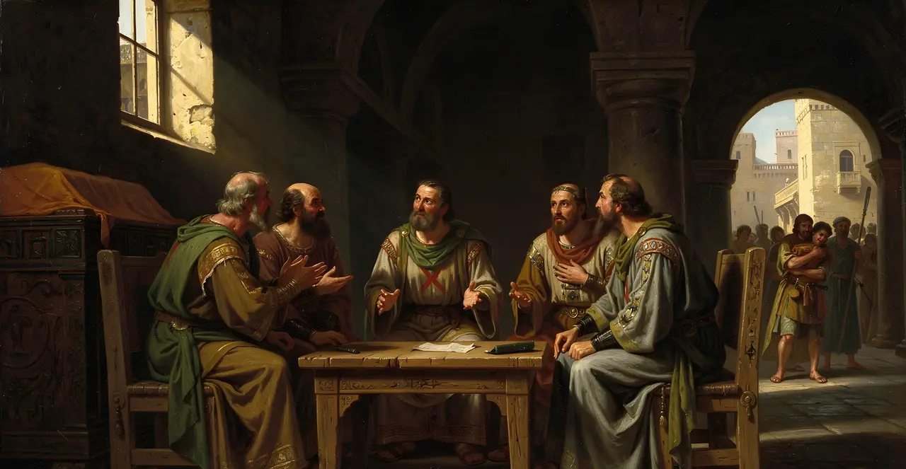 1. Samuel 5,11-12 — 1. Samuel, Ölgemälde · TruthPrints