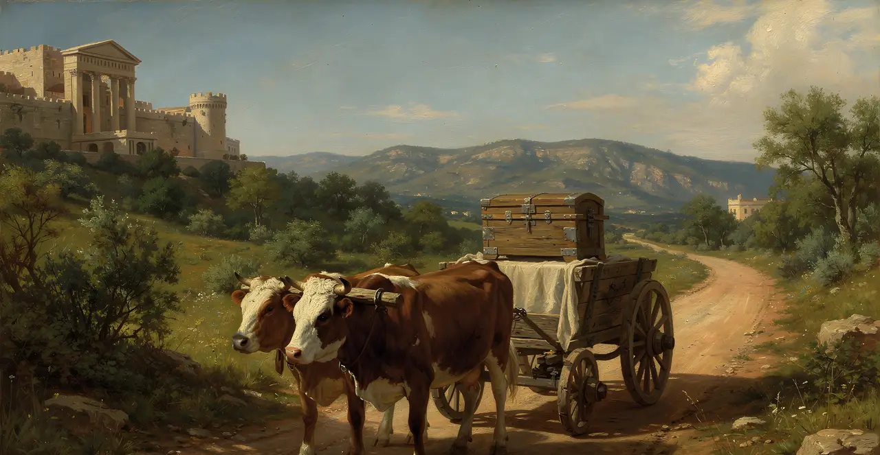 1 Samuel 6:6-8 — 1 Samuel, oil painting · TruthPrints