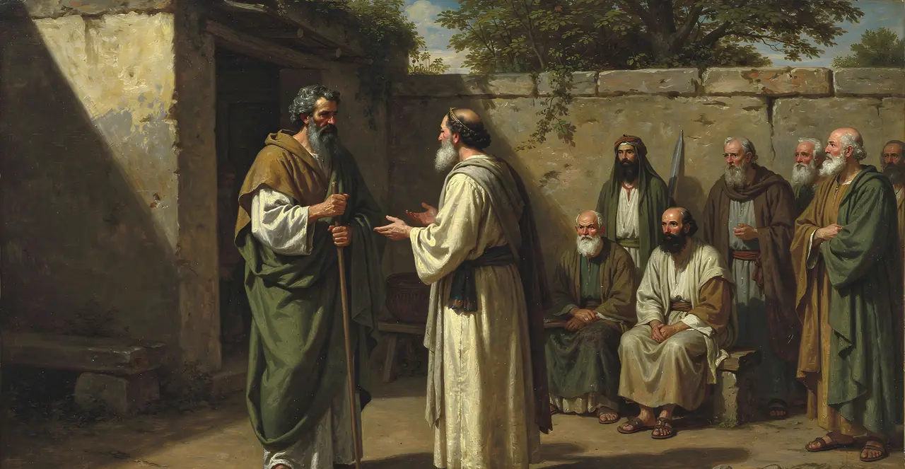 1 Samuel 8:1-5 — 1 Samuel, oil painting · TruthPrints