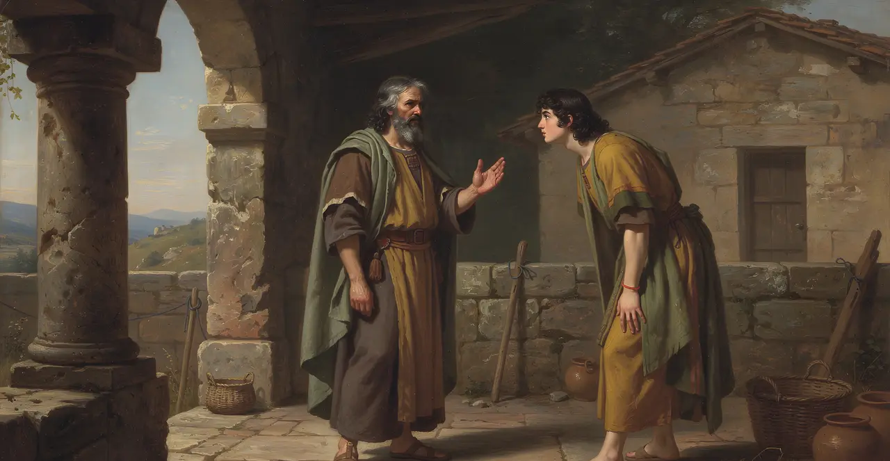 1. Samuel 9,1-3 — 1. Samuel, Ölgemälde · TruthPrints