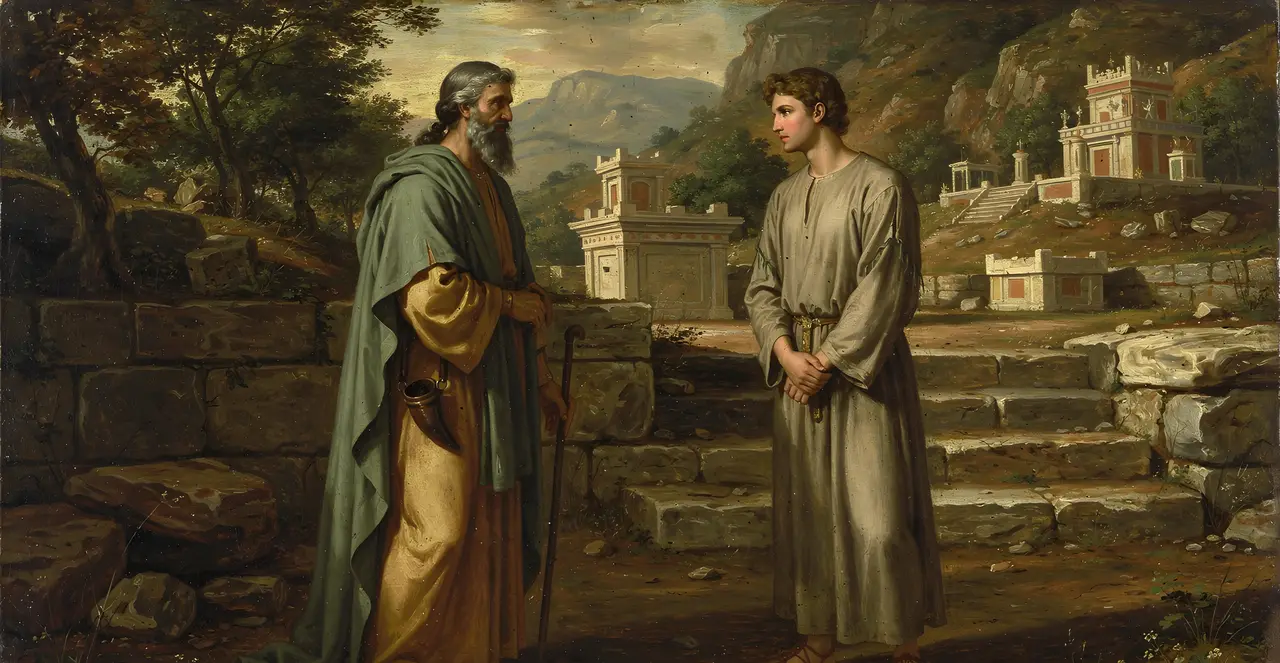 1 Samuel 9:19-20 — 1 Samuel, oil painting · TruthPrints