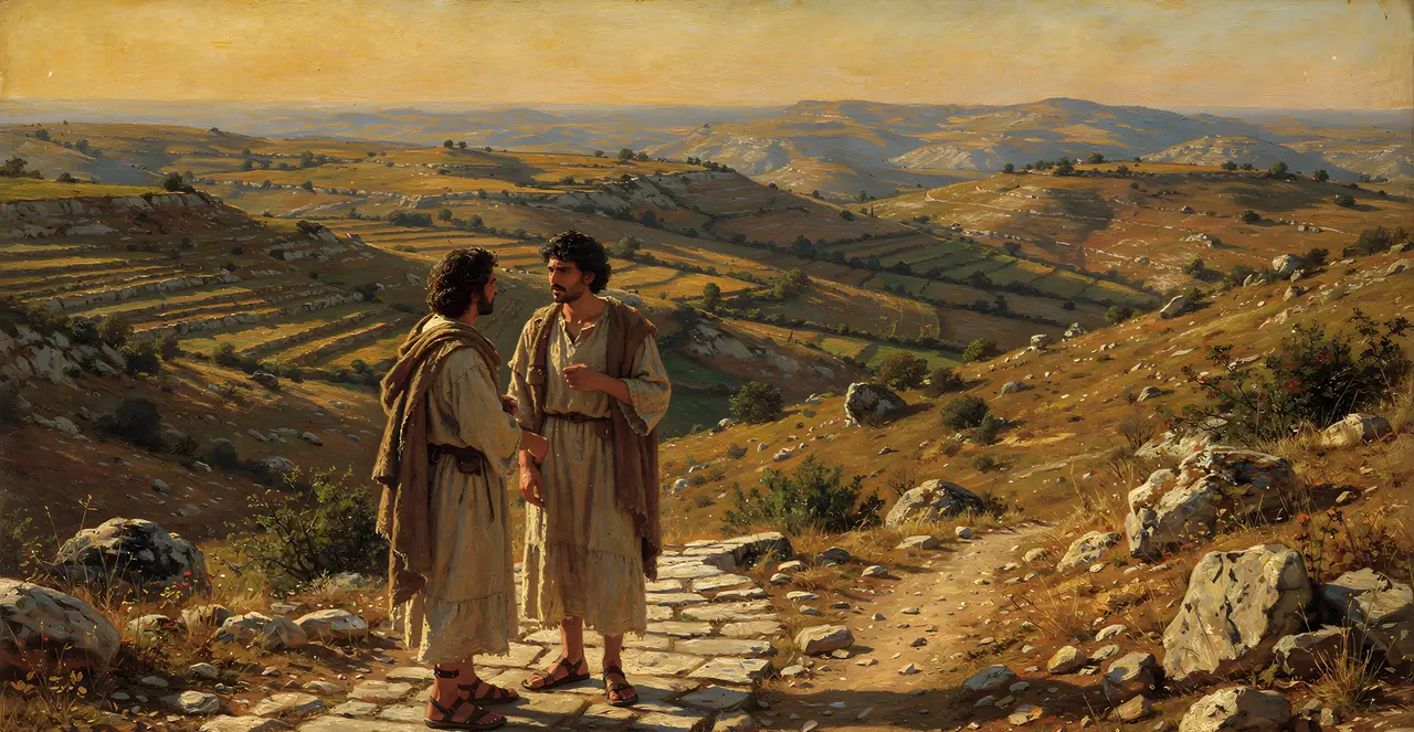 1. Samuel 9,4-5 — 1. Samuel, Ölgemälde · TruthPrints