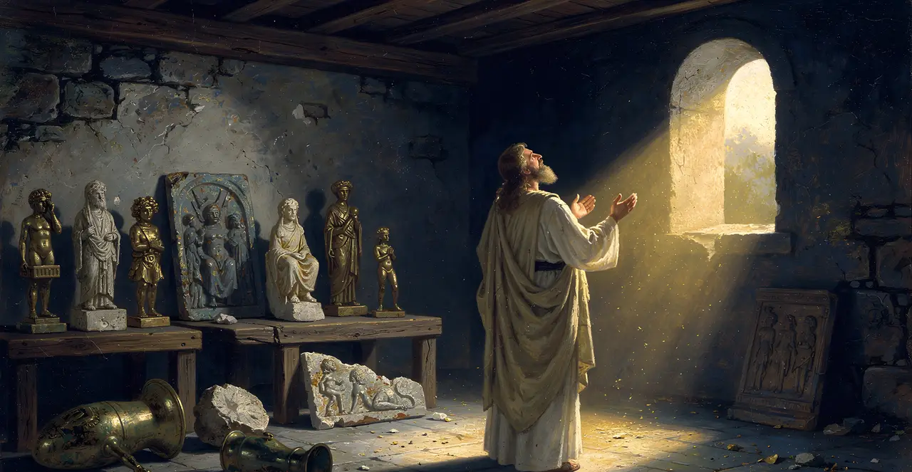 1. Thessalonicher 1,8-10 — 1. Thessalonicher, Ölgemälde · TruthPrints