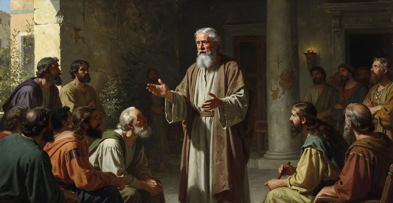 1 Thessalonians 2:1-5 — 1 Thessalonians, oil painting · TruthPrints