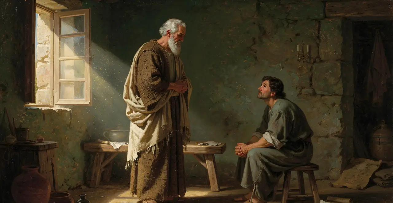 1 Thessalonians 2:10-13 — 1 Thessalonians, oil painting · TruthPrints