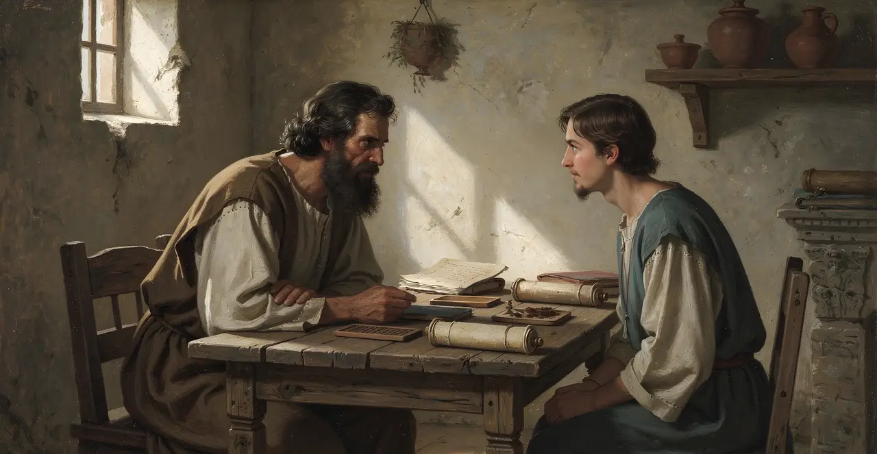 1 Timothy 1:1-5 — 1 Timothy, oil painting · TruthPrints