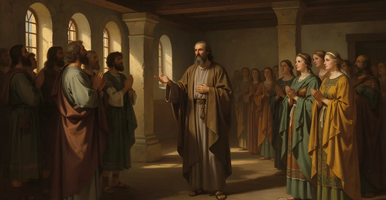 1 Timothy 2:7-12 — 1 Timothy, oil painting · TruthPrints