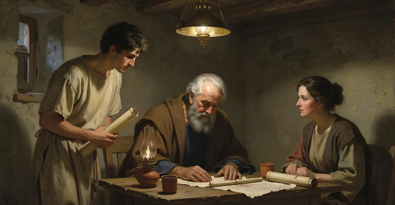 1. Timotheus 3,7-12 — 1. Timotheus, Ölgemälde · TruthPrints