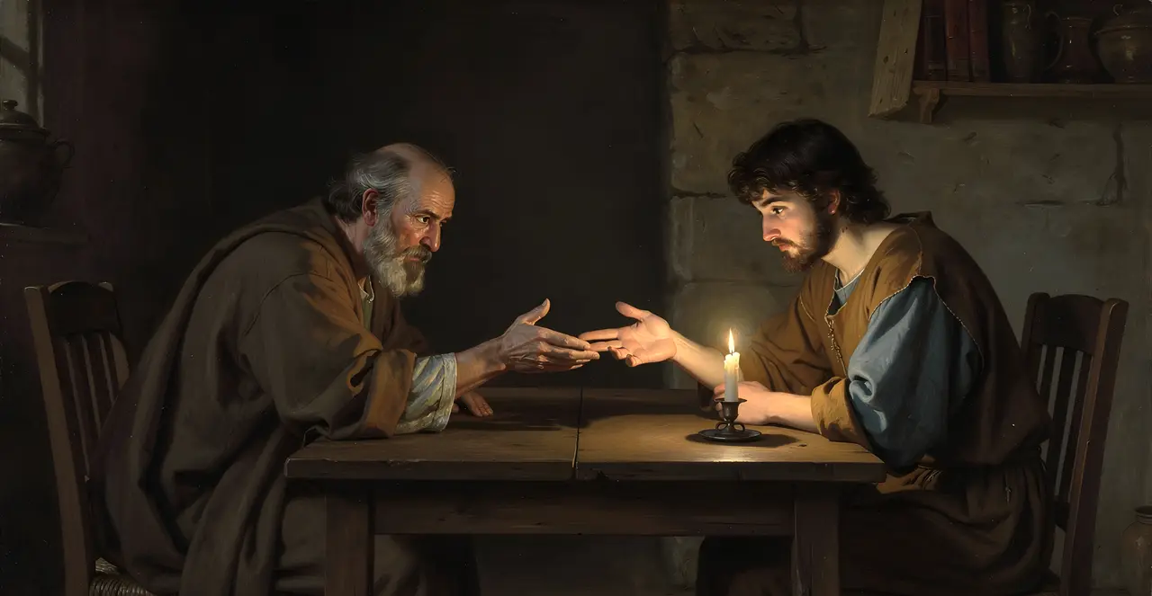 1 Timothy 5:22-25 — 1 Timothy, oil painting · TruthPrints