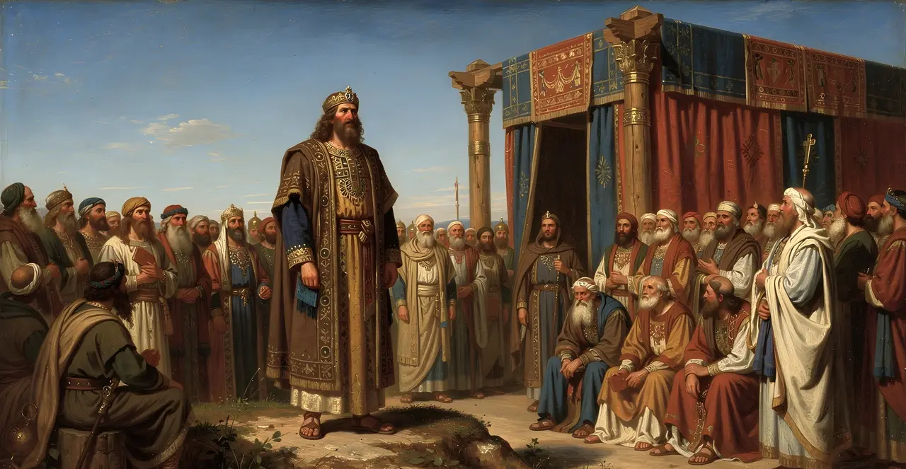 2 Chronicles 1:1-3 — 2 Chronicles, oil painting · TruthPrints