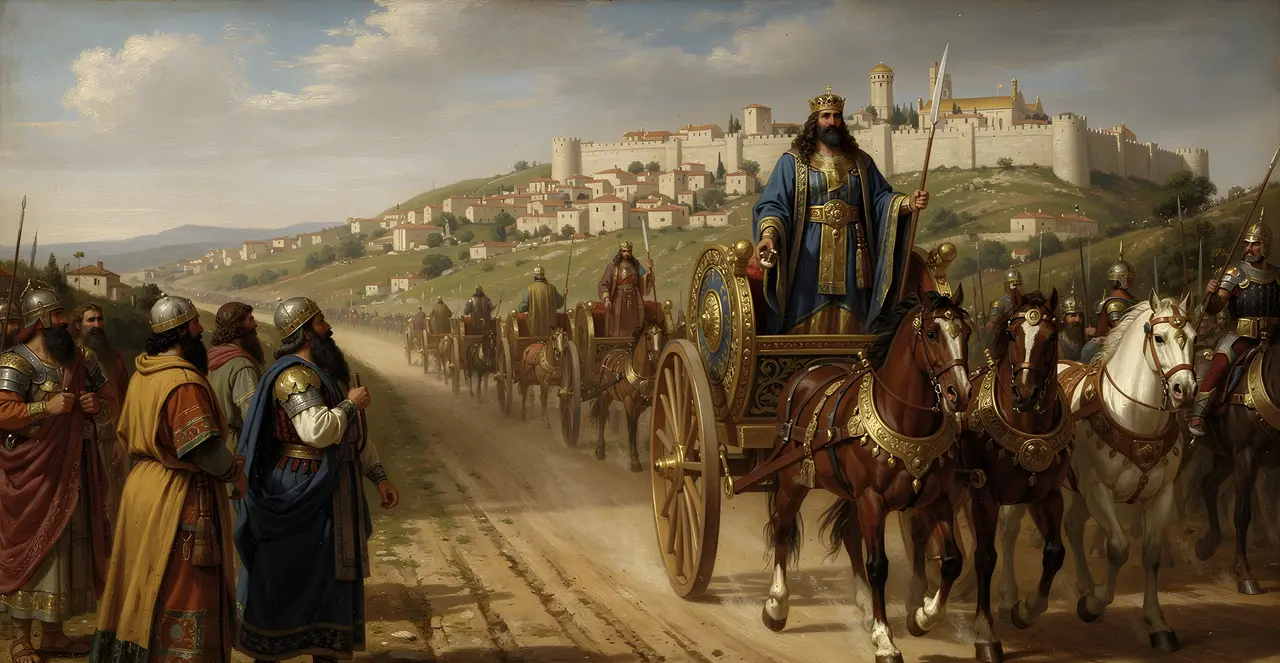 2 Chronicles 1:13-16 — 2 Chronicles, oil painting · TruthPrints