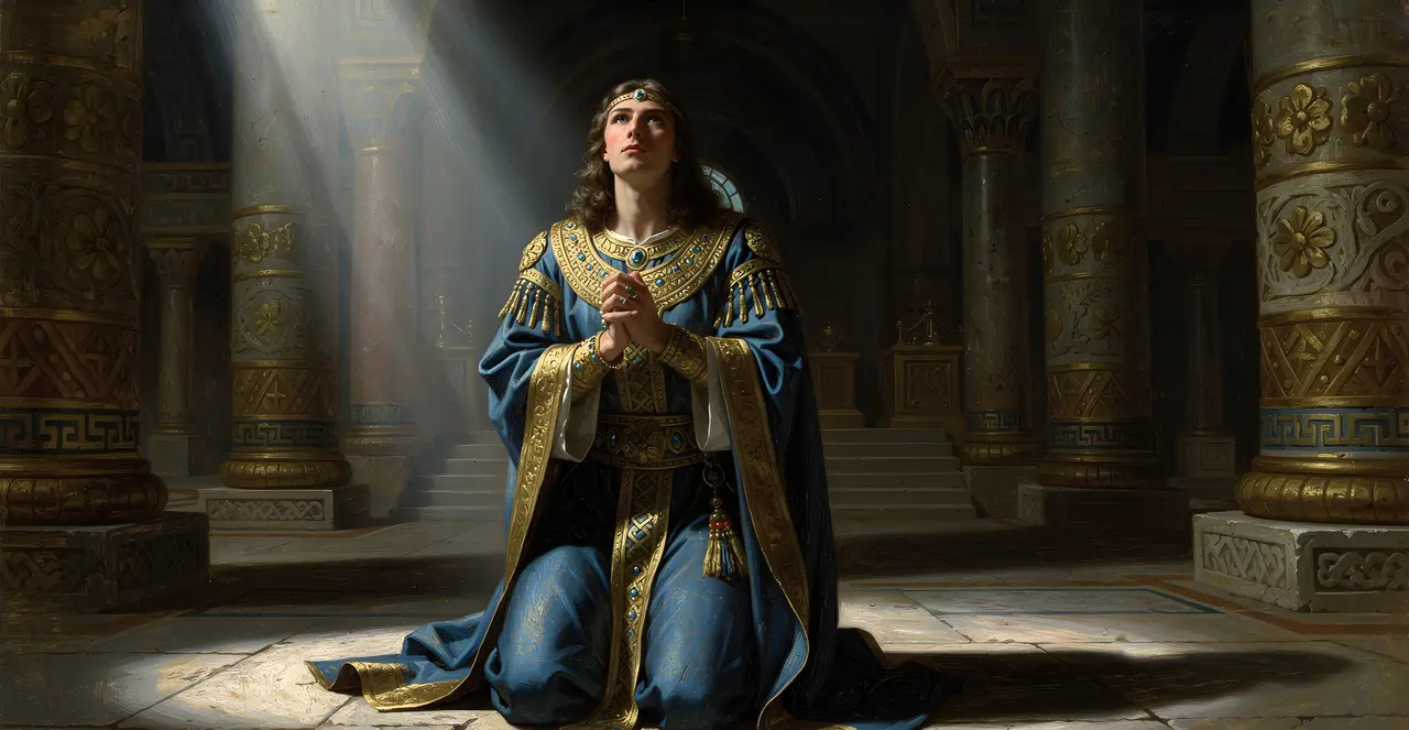 2 Chronicles 1:8-10 — 2 Chronicles, oil painting · TruthPrints