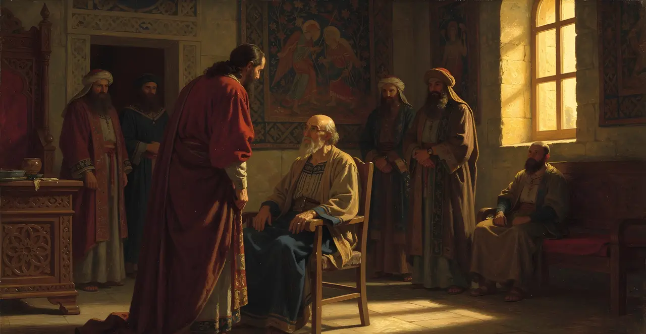 2 Chronicles 10:6-8 — 2 Chronicles, oil painting · TruthPrints