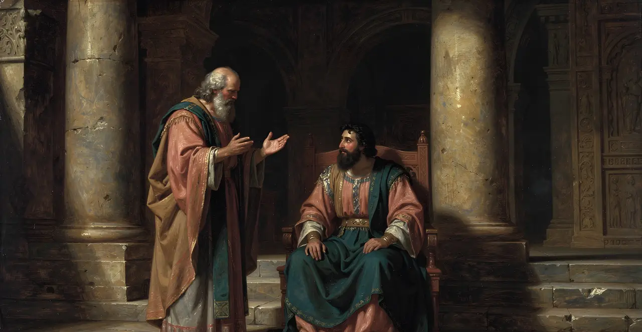 2 Chronicles 11:1-4 — 2 Chronicles, oil painting · TruthPrints