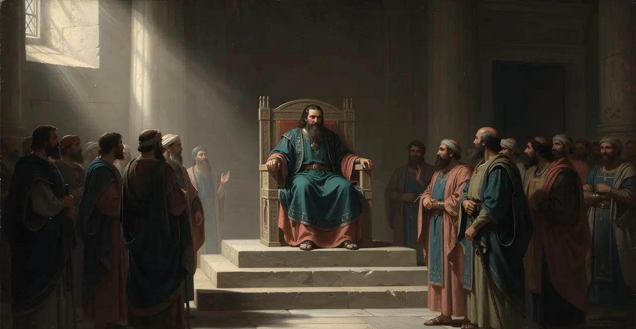 2 Chronicles 12:1-4 — 2 Chronicles, oil painting · TruthPrints