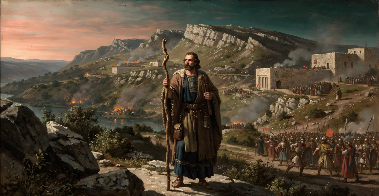2 Chronicles 13:1-4 — 2 Chronicles, oil painting · TruthPrints