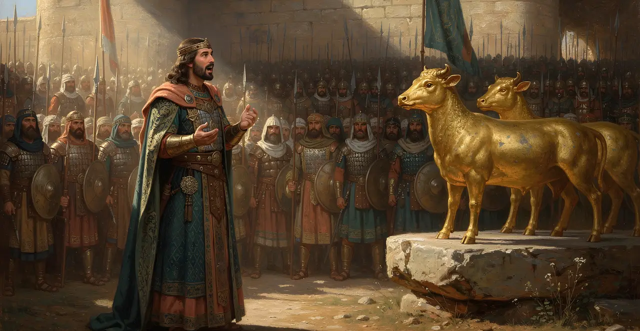2 Chronicles 13:8-9 — 2 Chronicles, oil painting · TruthPrints