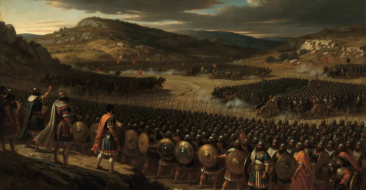 2 Chronicles 14:8-10 — 2 Chronicles, oil painting · TruthPrints