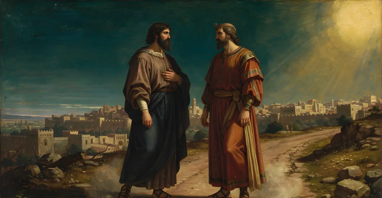 2 Chronicles 15:1-4 — 2 Chronicles, oil painting · TruthPrints