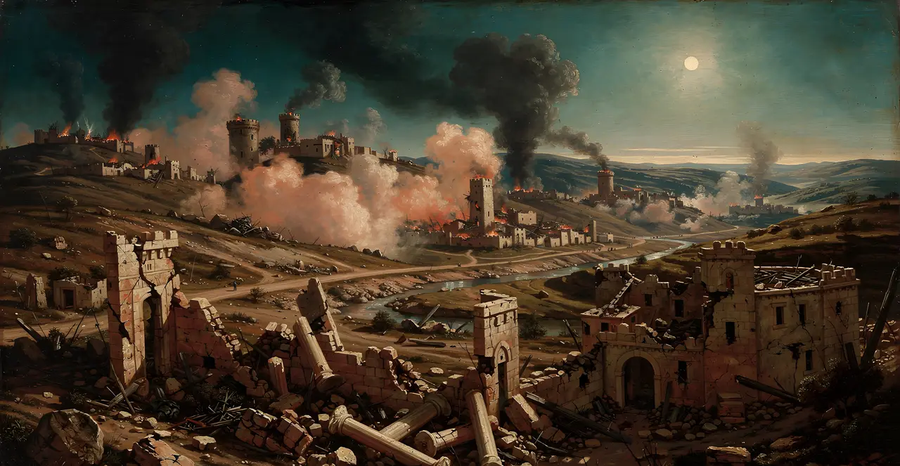 2 Chronicles 15:5-7 — 2 Chronicles, oil painting · TruthPrints