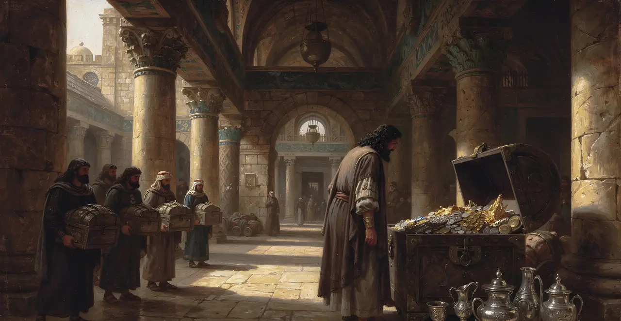 2 Chronicles 16:1-3 — 2 Chronicles, oil painting · TruthPrints