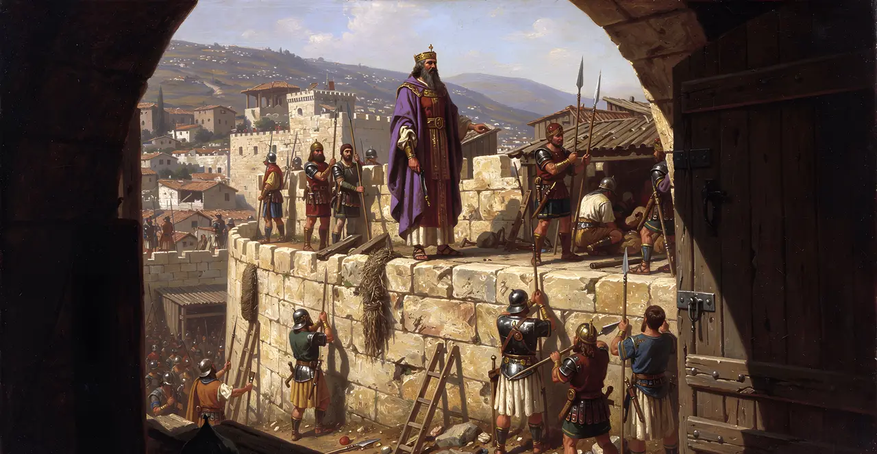 2 Chronicles 17:1-5 — 2 Chronicles, oil painting · TruthPrints