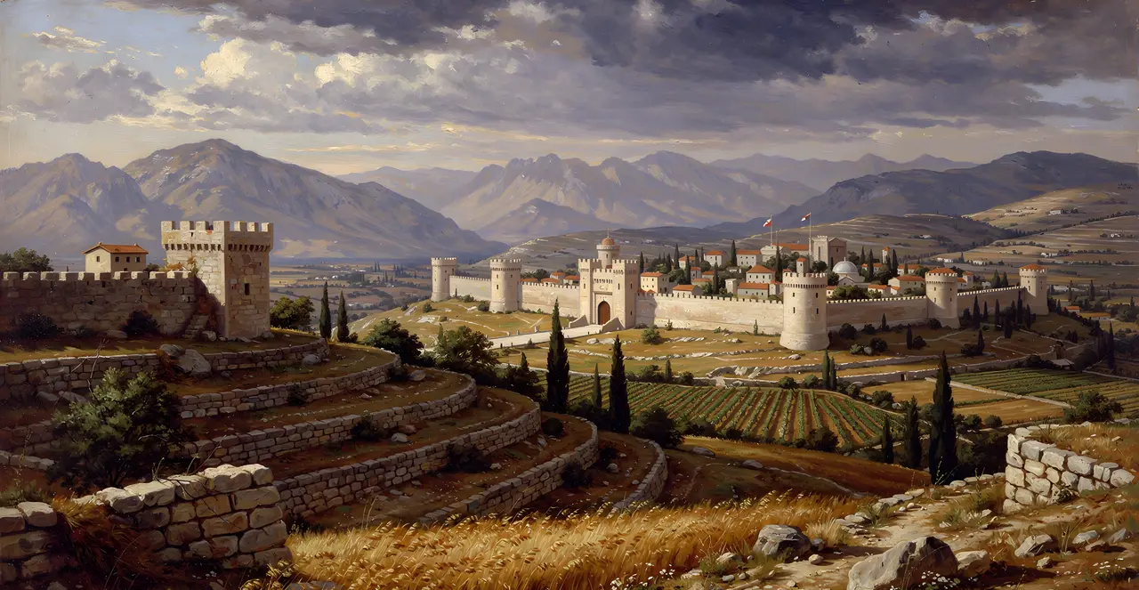 2 Chronicles 17:10-13 — 2 Chronicles, oil painting · TruthPrints