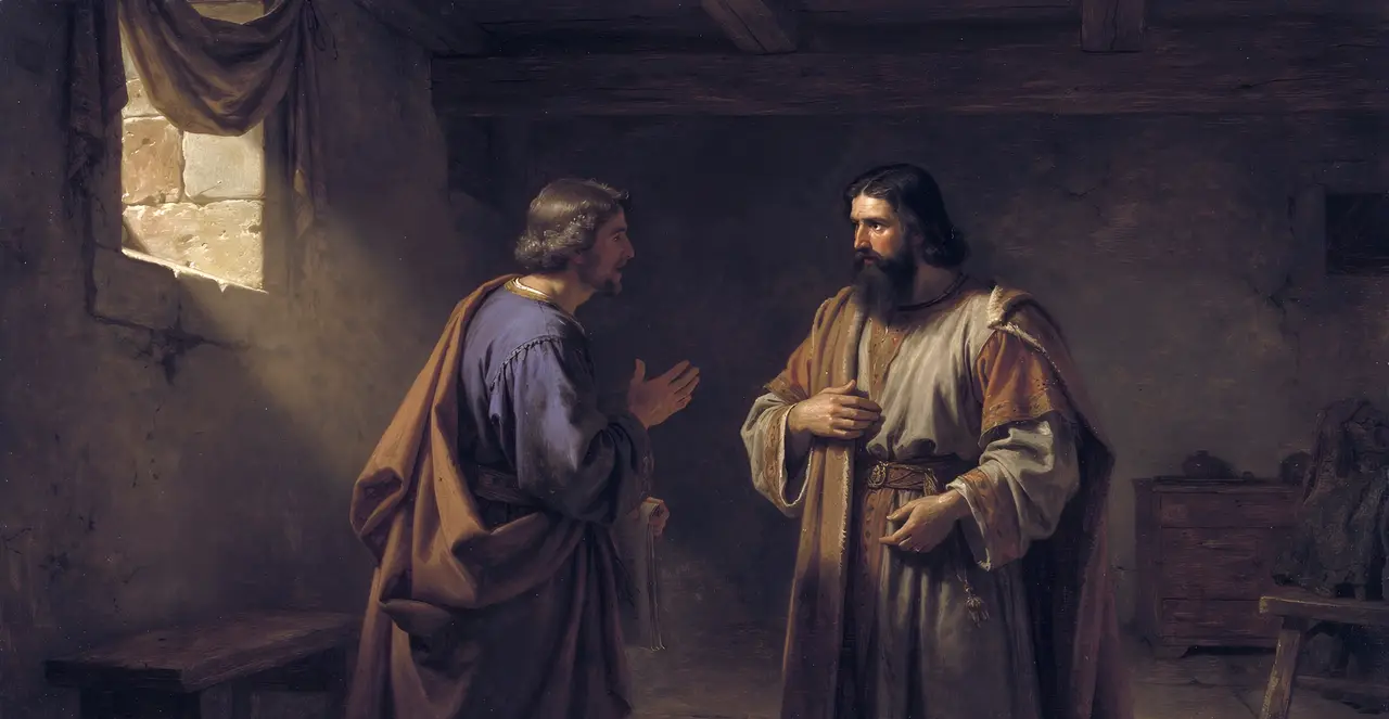 2 Chronicles 18:11-13 — 2 Chronicles, oil painting · TruthPrints