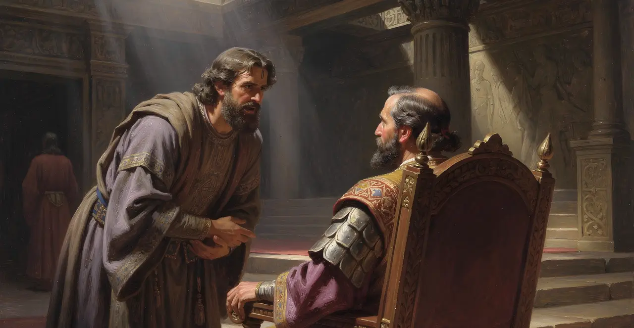 2 Chronicles 18:17-20 — 2 Chronicles, oil painting · TruthPrints