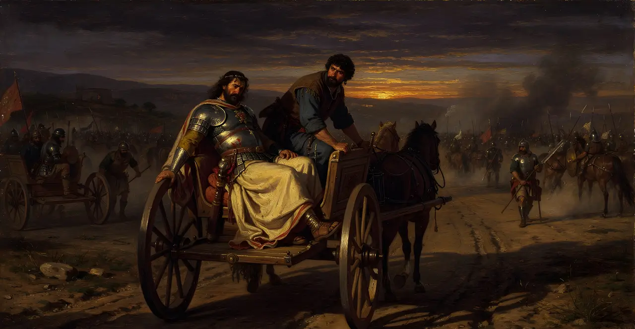 2 Chronicles 18:32-34 — 2 Chronicles, oil painting · TruthPrints