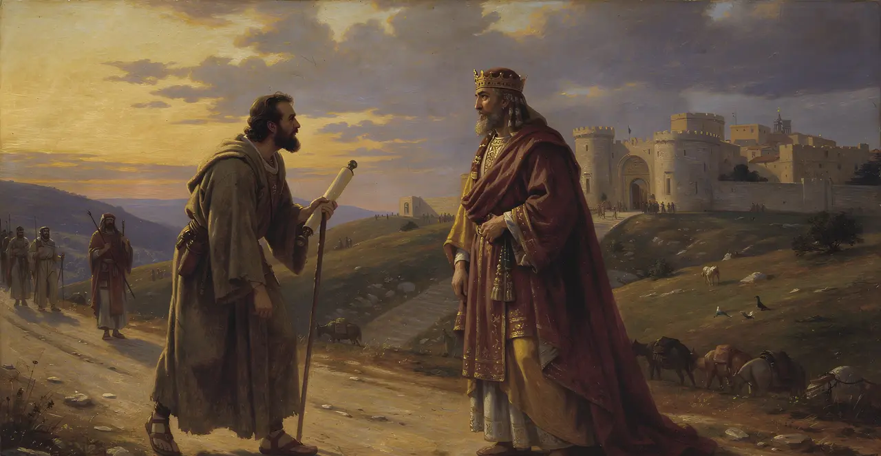2 Chronicles 19:1-3 — 2 Chronicles, oil painting · TruthPrints