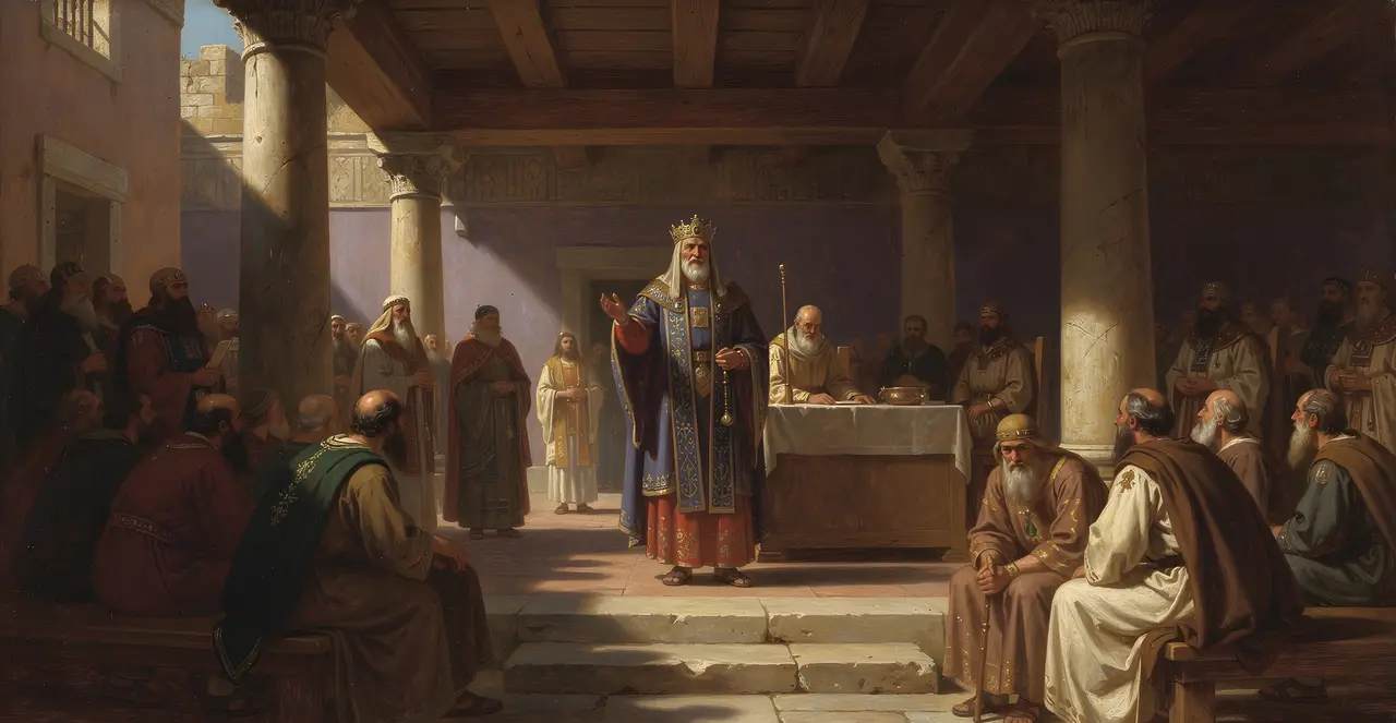2 Chronicles 19:8-10 — 2 Chronicles, oil painting · TruthPrints