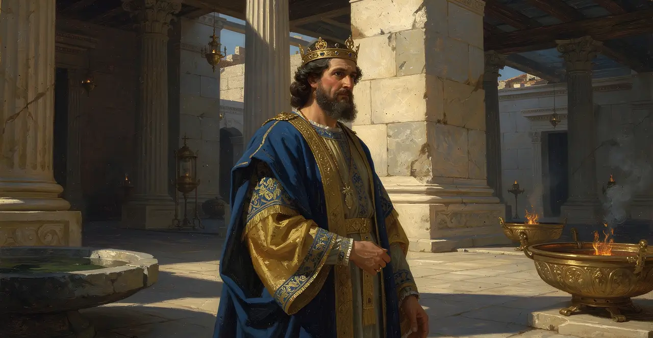2 Chronicles 2:4-5 — 2 Chronicles, oil painting · TruthPrints