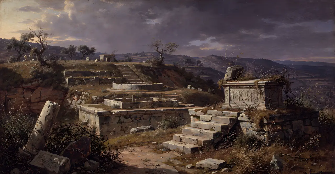 2 Chronicles 20:33-36 — 2 Chronicles, oil painting · TruthPrints