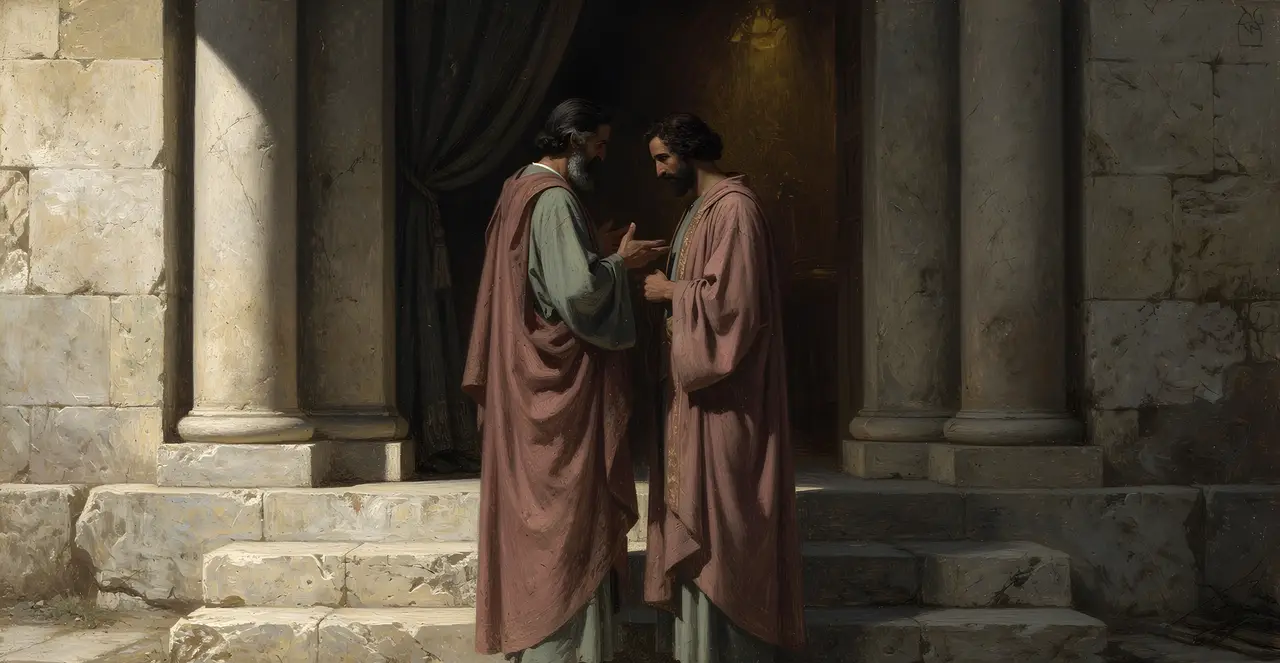 2 Chronicles 23:18-19 — 2 Chronicles, oil painting · TruthPrints