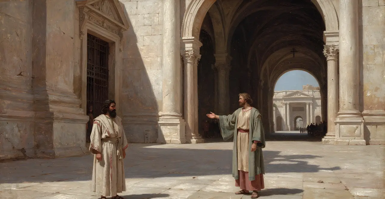 2 Chronicles 23:4-6 — 2 Chronicles, oil painting · TruthPrints