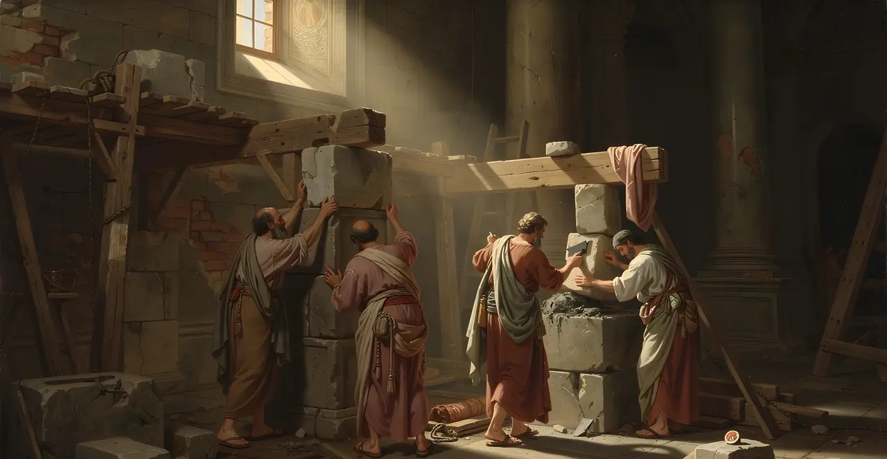 2 Chronicles 24:13-15 — 2 Chronicles, oil painting · TruthPrints
