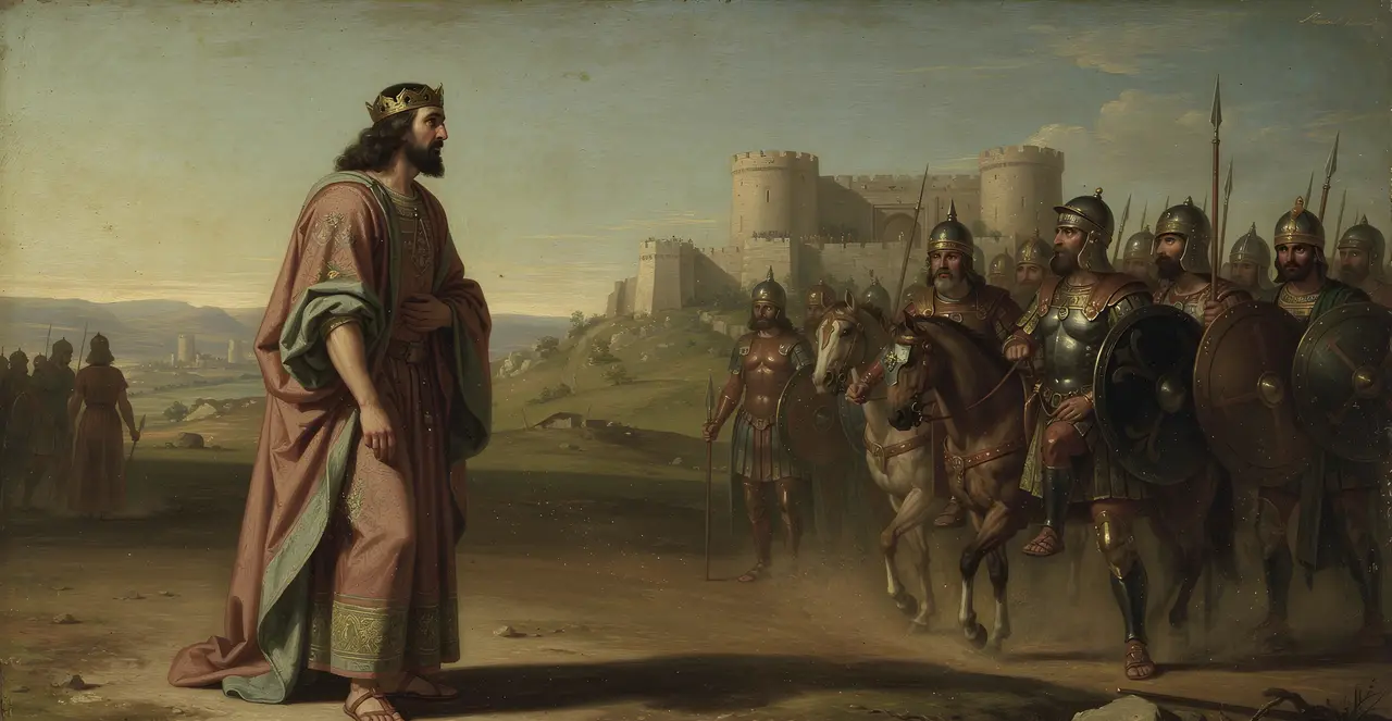 2 Chronicles 24:23-24 — 2 Chronicles, oil painting · TruthPrints