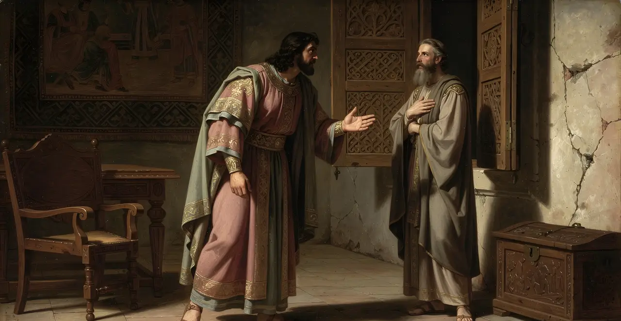 2 Chronicles 25:16-17 — 2 Chronicles, oil painting · TruthPrints