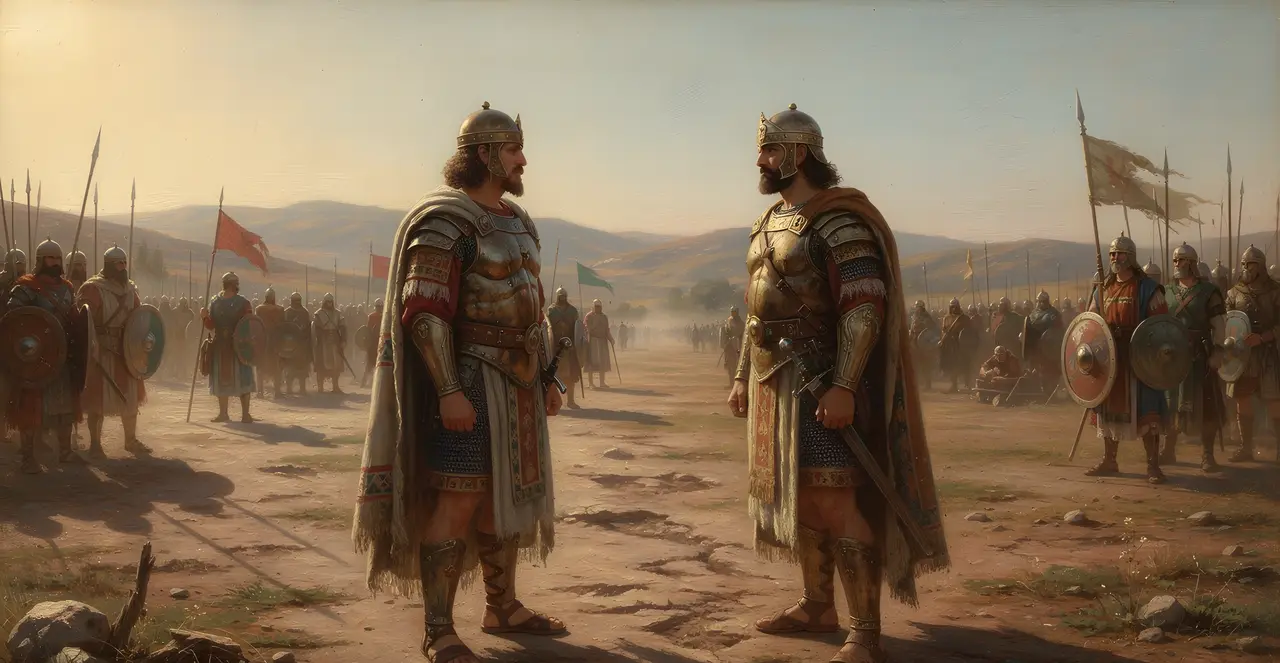 2 Chronicles 25:20-22 — 2 Chronicles, oil painting · TruthPrints