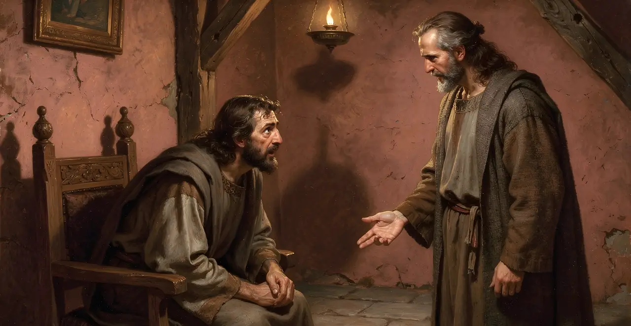 2 Chronicles 25:8-10 — 2 Chronicles, oil painting · TruthPrints