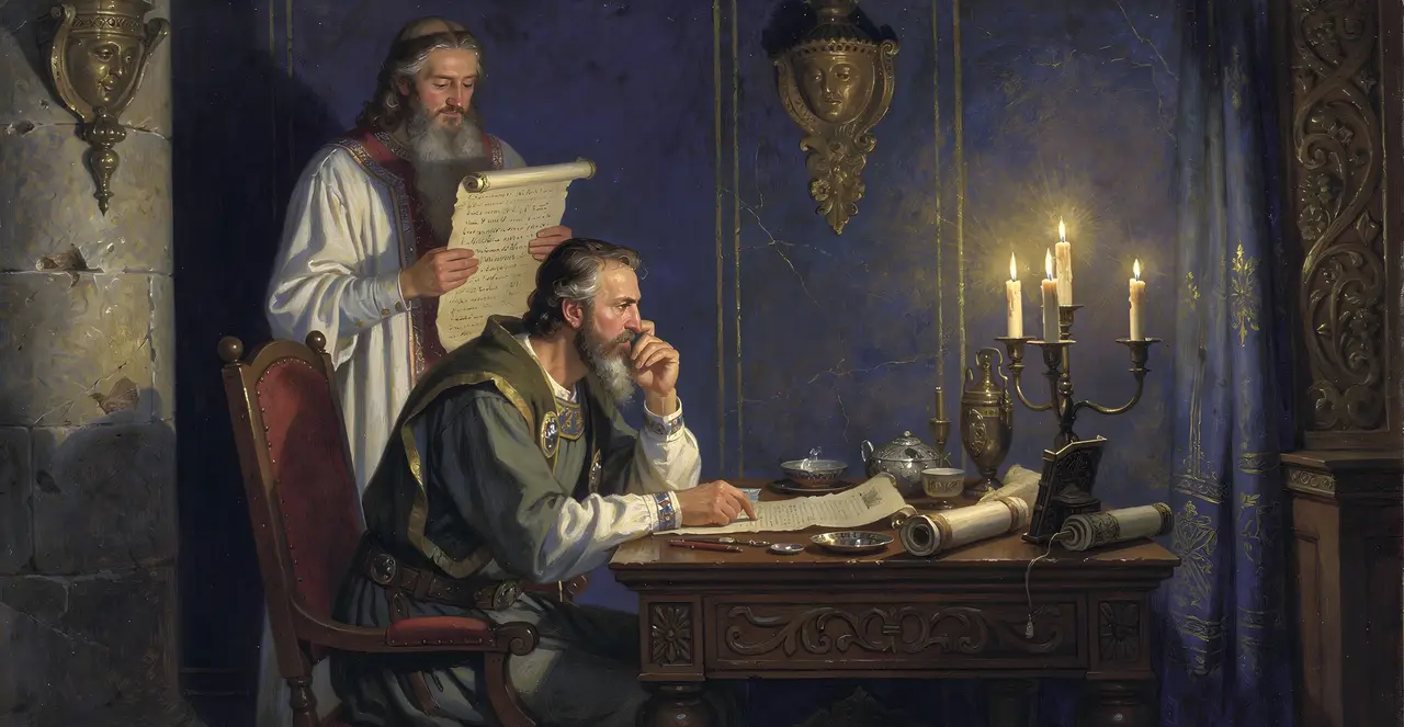 2 Chronicles 26:5-8 — 2 Chronicles, oil painting · TruthPrints
