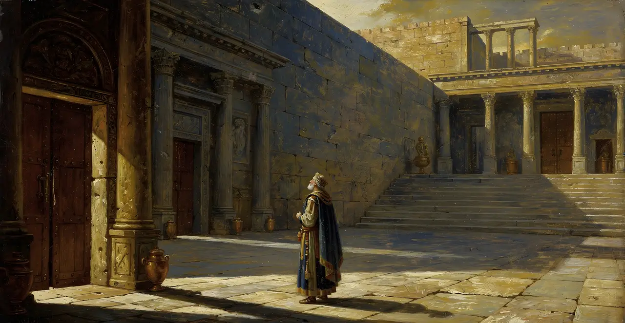 2 Chronicles 27:1-4 — 2 Chronicles, oil painting · TruthPrints