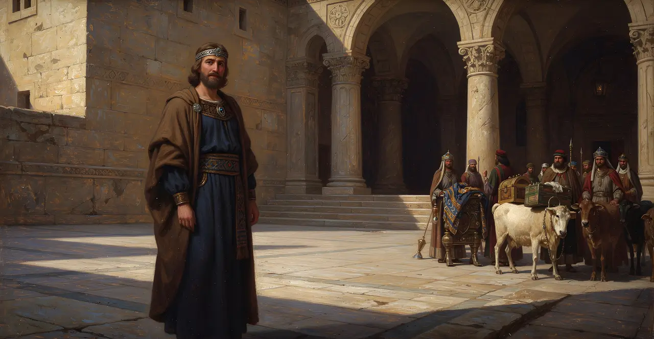 2 Chronicles 27:5-7 — 2 Chronicles, oil painting · TruthPrints