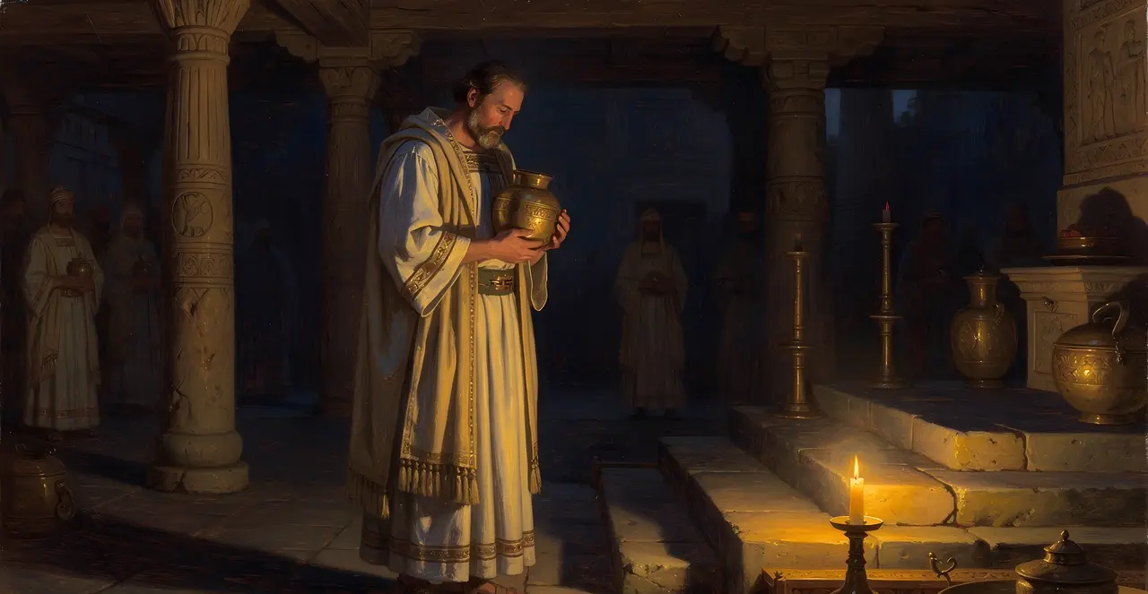2 Chronicles 29:17-18 — 2 Chronicles, oil painting · TruthPrints