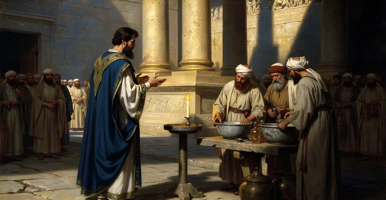 2 Chronicles 29:5-7 — 2 Chronicles, oil painting · TruthPrints